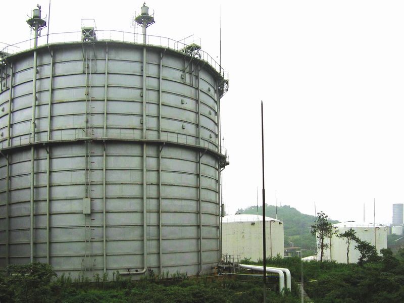 幹式氣櫃安裝